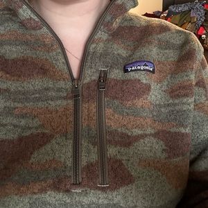 Camo Patagonia sweatshirt